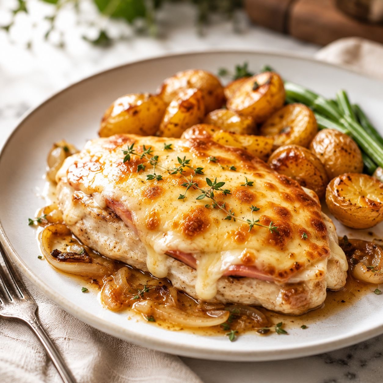 Escalopes de Dinde au Gouda