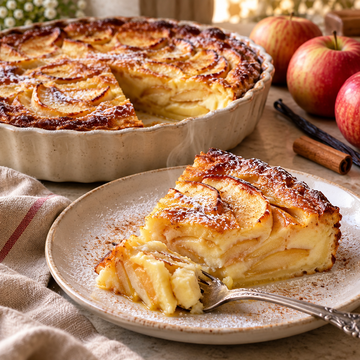 Clafoutis aux Pommes