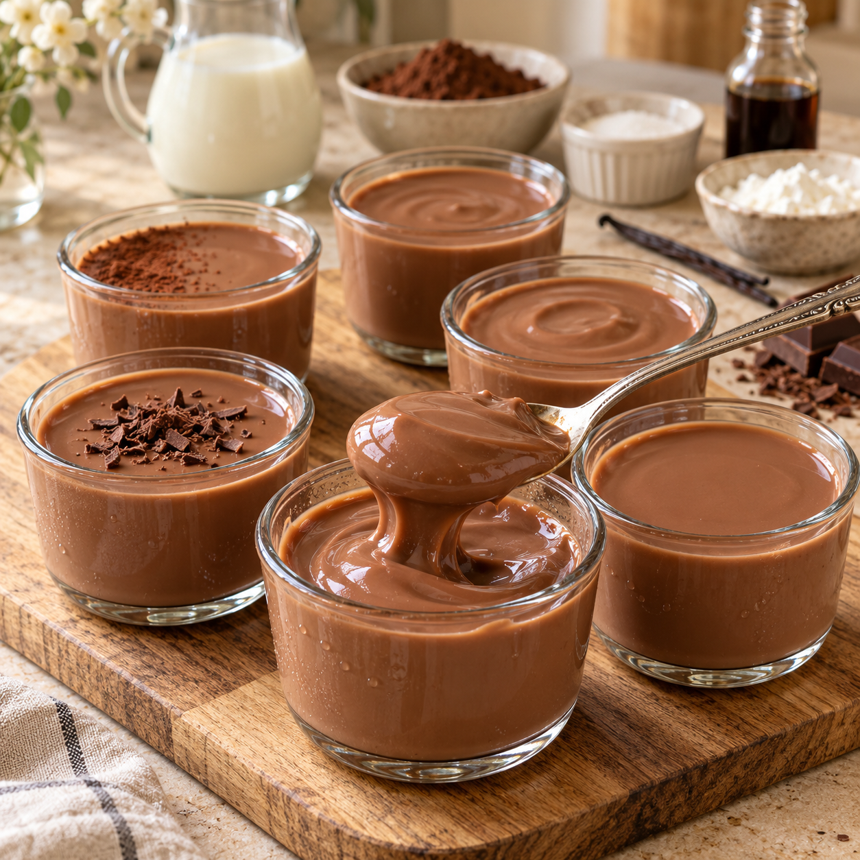 Crème Dessert au Nesquik : Une Recette Maison Onctueuse, Chocolatée et Facile à Préparer