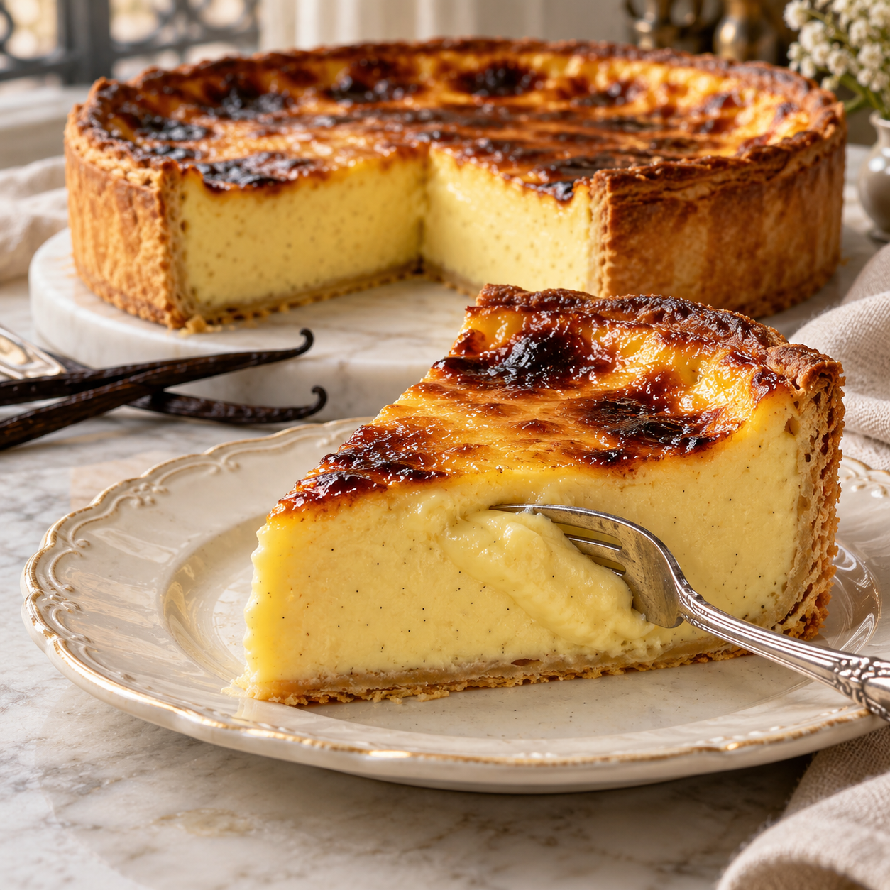 Flan Pâtissier Ultra Crémeux à la Vanille